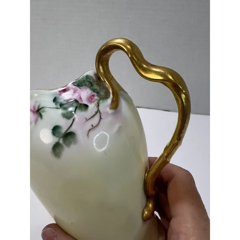Rosenthal China Germany Classic Rose Collection 5.5” Creamer Jug Iris Gold gild